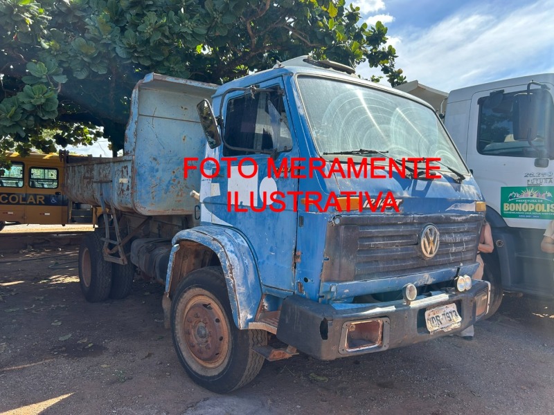 Veículo VOLKSWAGEN 12-140 Volkswagen 12-140 Turbo 1998 Caminhão Diesel Azul 1998 em leilão