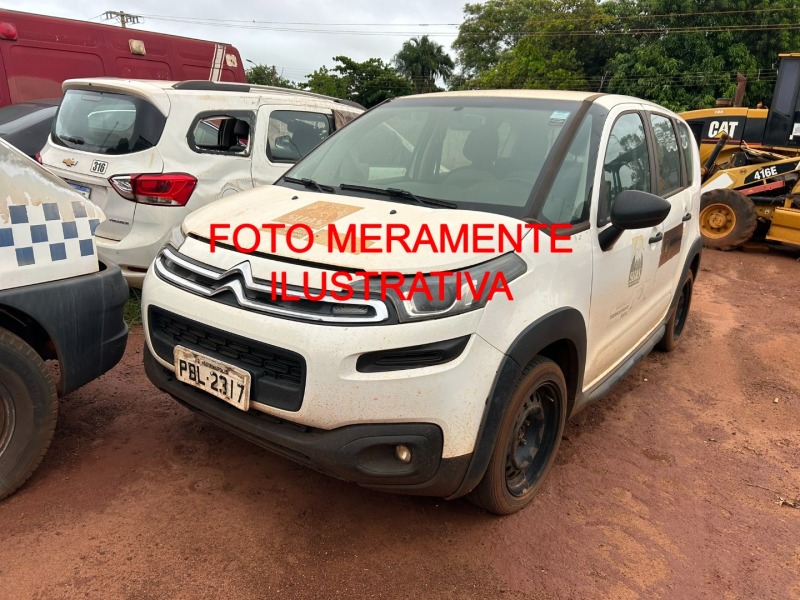 Veículo Citroën AIRCROSS Aircross Start, cor branca, ano/mod. 18/19 2019 em leilão