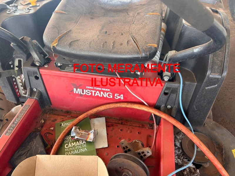 TRATOR ROÇADEIRA XP MUSTANG 54 Local de Exposição: Paraúna - GO — foto 3 de 3