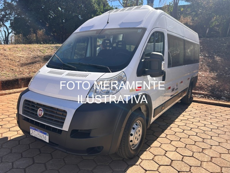 FIAT/DUCATO 2020/2021 — Microônibus Ducato, Diesel, Cor Branca, Ano/Mod. 20/21