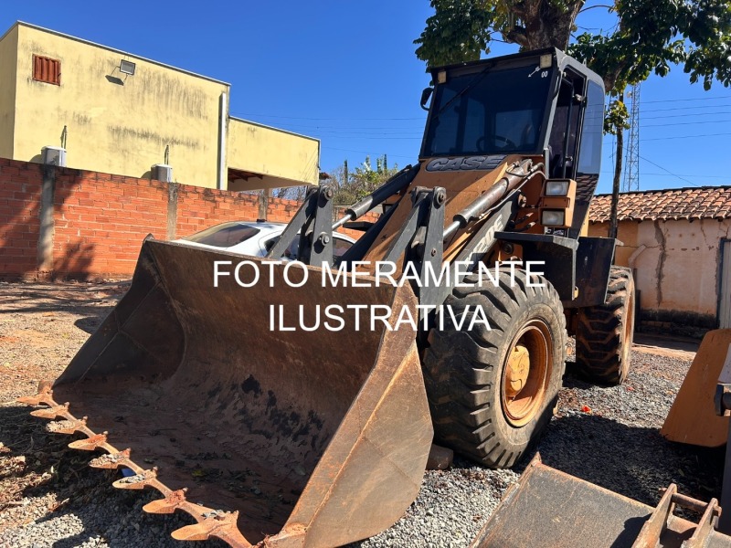 Pá Carregadeira Case W 20 e Identificação HBZNW20ELFAE07319