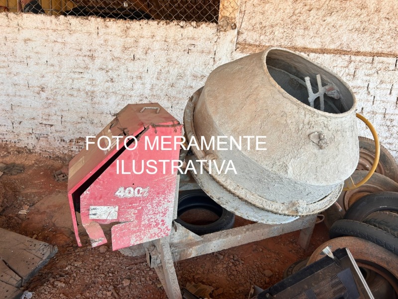 Betoneira com Motor Queimado