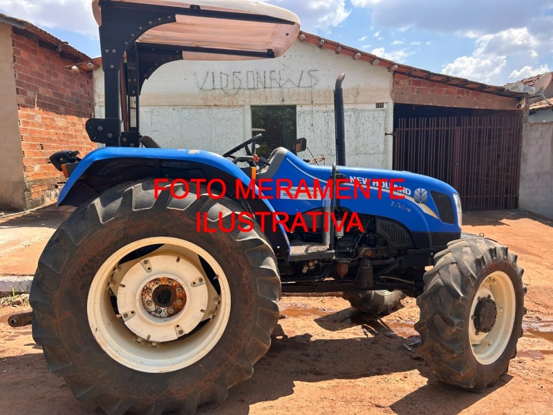 TRATOR NEW HOLLAND TT4.75, TRAÇADO - MARCA: NEW HOLLAND - SÈRIE NHN0128377