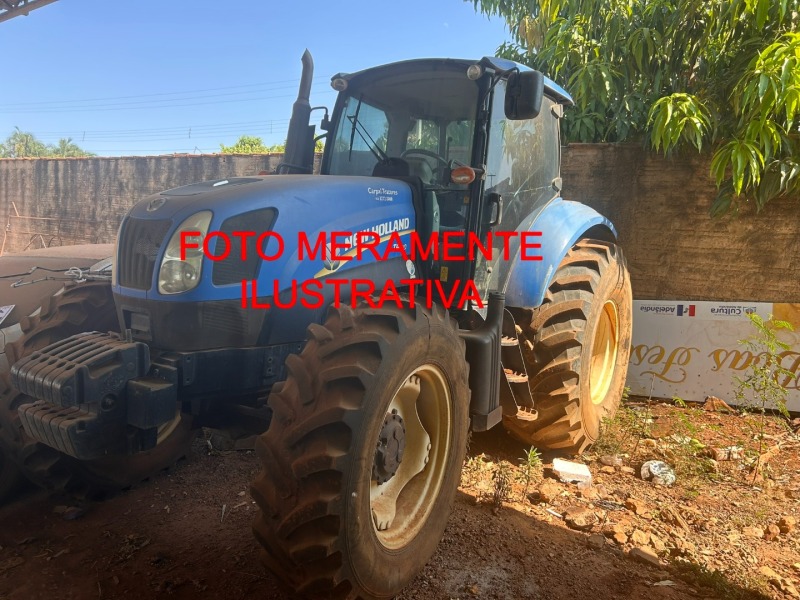 TRATOR NEW HOLLAND T6.110 TRAÇADO MARCA: NEW HOLLAND - IDENTIFICAÇÃO HCCZ3610JHCG57531